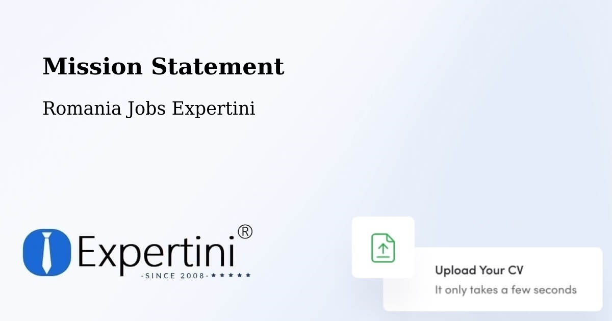 Corporate Mission – Reghiu - Romania Jobs Expertini